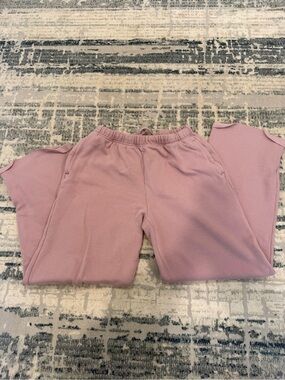 Skims cotton Fleece Straight leg Pant